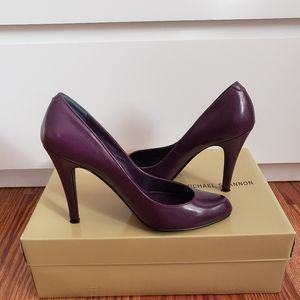 Purple 3 1/2in Pump Heel